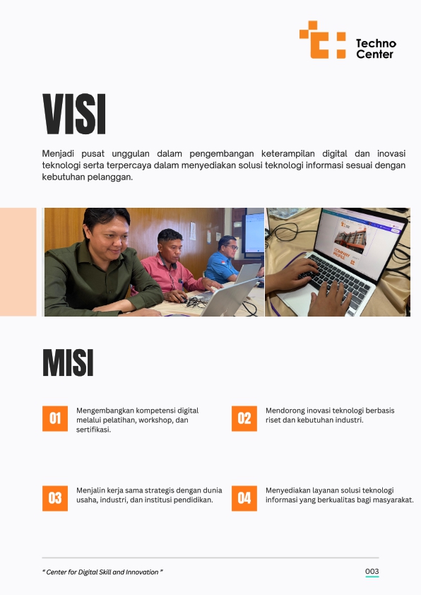 company profile techno center 004