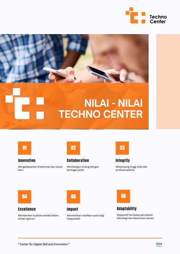 company profile techno center 005